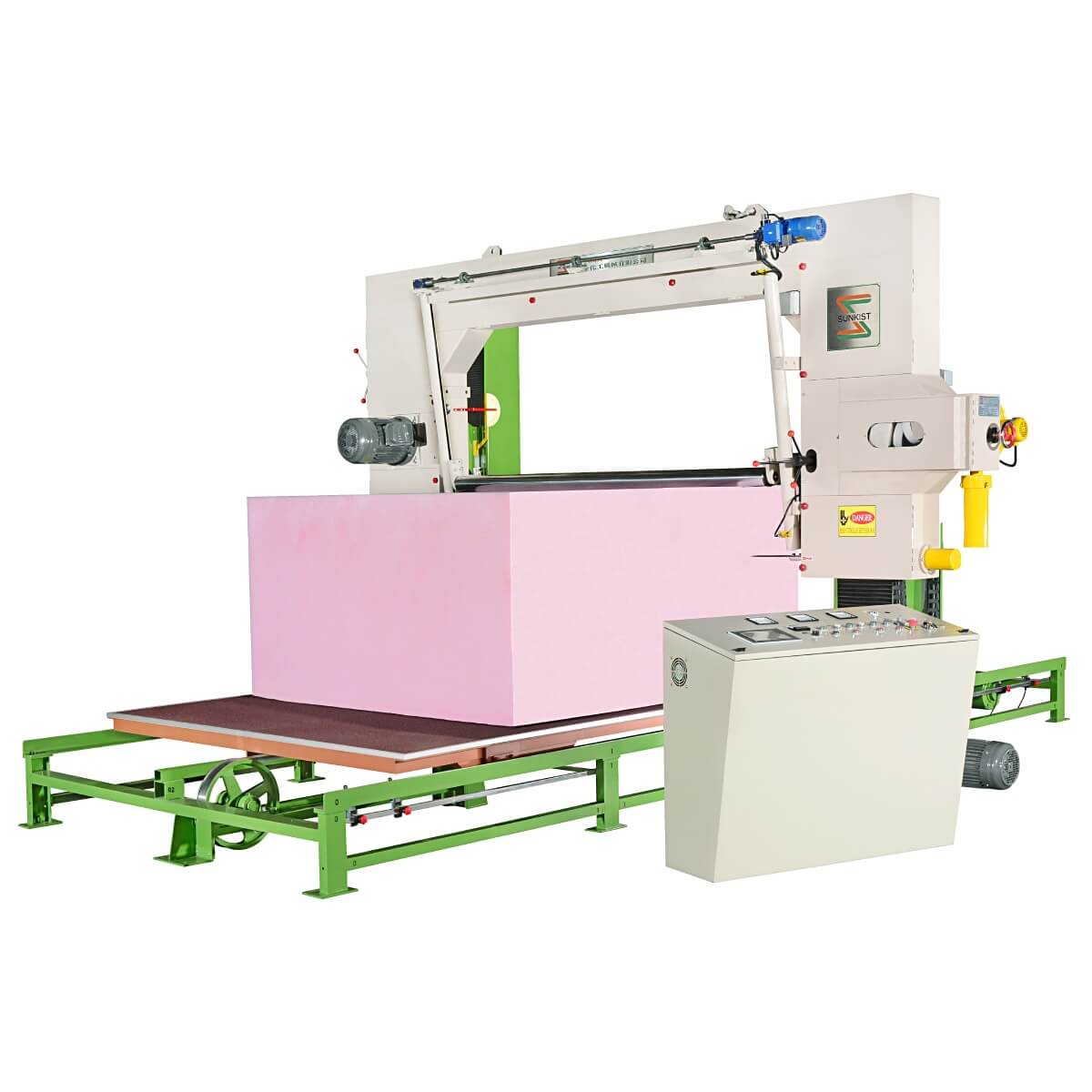 BSL-200 - Horizontal foam cutting machine