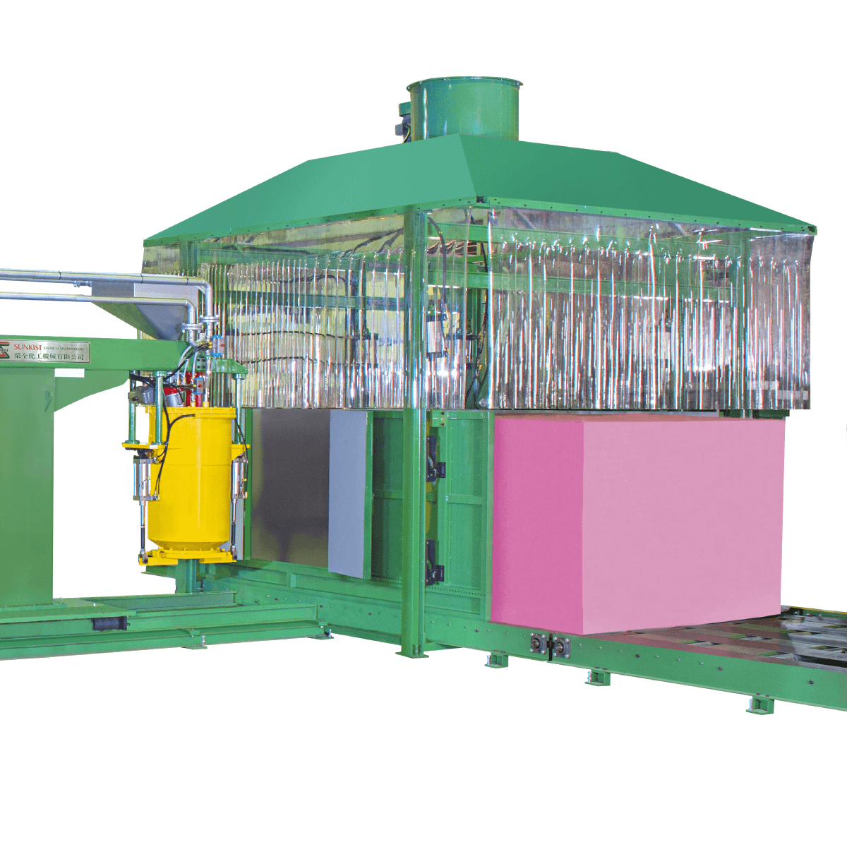 Batch Foaming Machine, Polyurethane Foaming