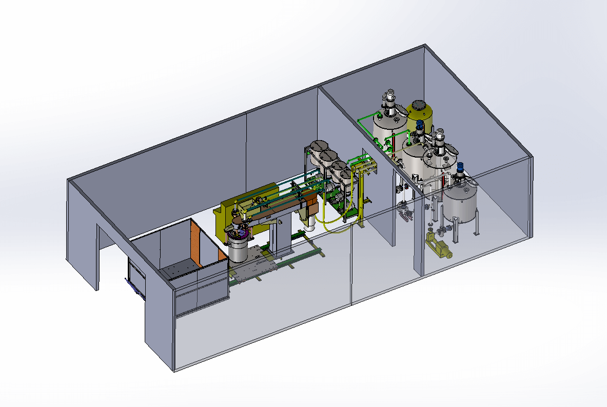 SA-1BM Foam Plant Layout